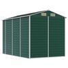 vidaXL Garden Shed Green 191x300x198 cm Galvanised Steel