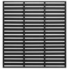 vidaXL Fence Panel WPC 180x180 cm Black
