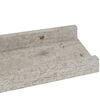 vidaXL Wall Shelves 2 pcs Concrete Grey 40x9x3 cm