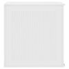 vidaXL Garden Storage Box White 55 x 53 x 57 cm Polypropylene