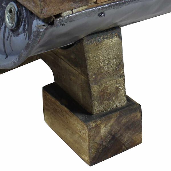 vidaXL Coffee Table Mixed Recycled Wood 90x50x35 cm
