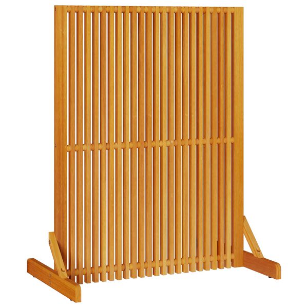 vidaXL Privacy Screen Brown 79.5 x 50 x 110 cm Solid Acacia Wood
