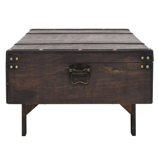 vidaXL Coffee Table Plywood Vintage Style 120x55x35 cm