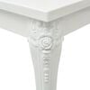 vidaXL Coffee Table 80x80x42 cm High Gloss White