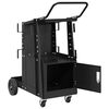 vidaXL Welding Trolley Black 90 x 46 x 96 cm Steel