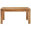vidaXL Coffee Table 80x80x40 cm Solid Acacia Wood