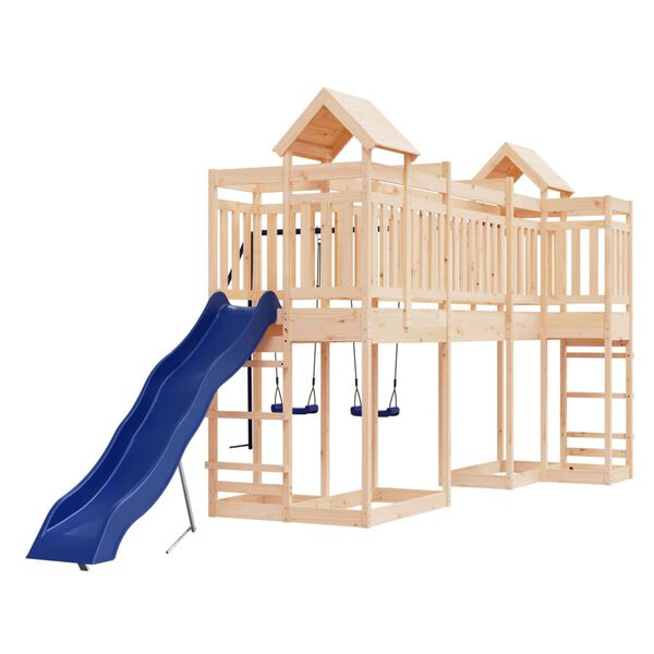 vidaXL Outdoor Playset Solid Wood Pine