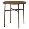 vidaXL 3 Piece Garden Dining Set Poly Rattan Brown