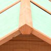 vidaXL Chicken Cage Solid Pine & Fir Wood 170x81x110 cm