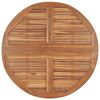 vidaXL 5 Piece Folding Outdoor Dining Set Solid Wood Teak
