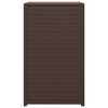 vidaXL C Table Brown 40x35x60 cm Poly Rattan