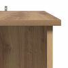 vidaXL Bar Table with Shelf Artisan Oak 102x50x103.5 cm Engineered Wood