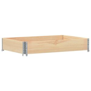 vidaXL Garden Planter 120x80 cm Solid Pine Wood