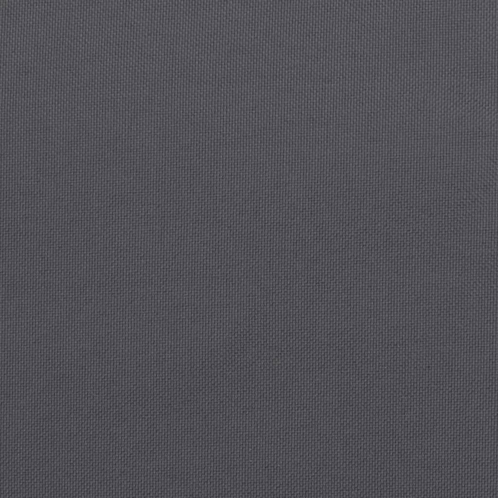 vidaXL Pallet Cushion Grey 58x58x10 cm Fabric