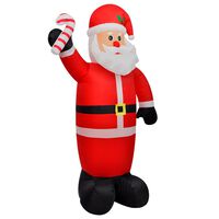 vidaXL Christmas Inflatable Santa Claus 240 cm