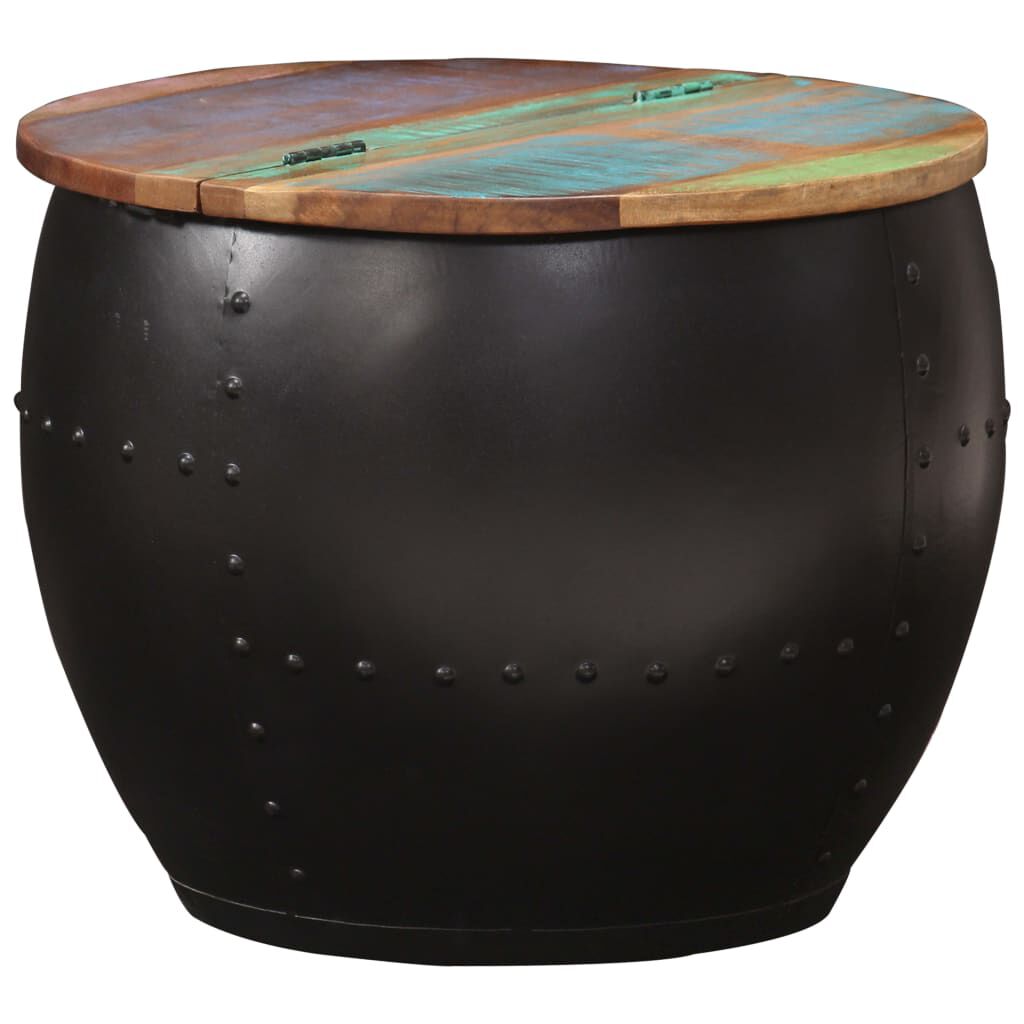 vidaXL Coffee Table 53x43 cm Solid Reclaimed Wood