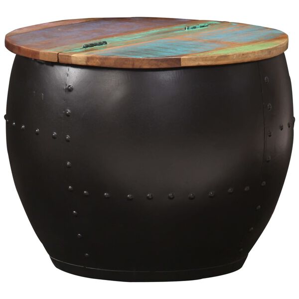 vidaXL Coffee Table 53x43 cm Solid Reclaimed Wood