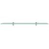 vidaXL Floating Shelf Glass 80x20 cm 8 mm
