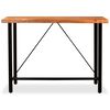 vidaXL Bar Set 7 Pieces Solid Acacia and Reclaimed Wood
