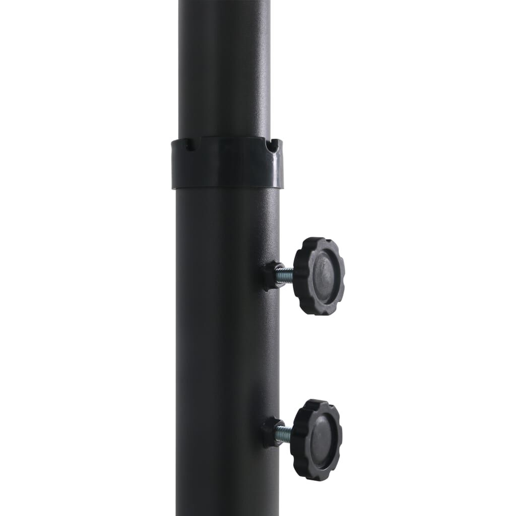 vidaXL Garden Parasol with Aluminium Pole 460x270 cm Blue