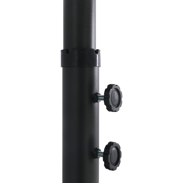 vidaXL Garden Parasol with Aluminium Pole 460x270 cm Blue