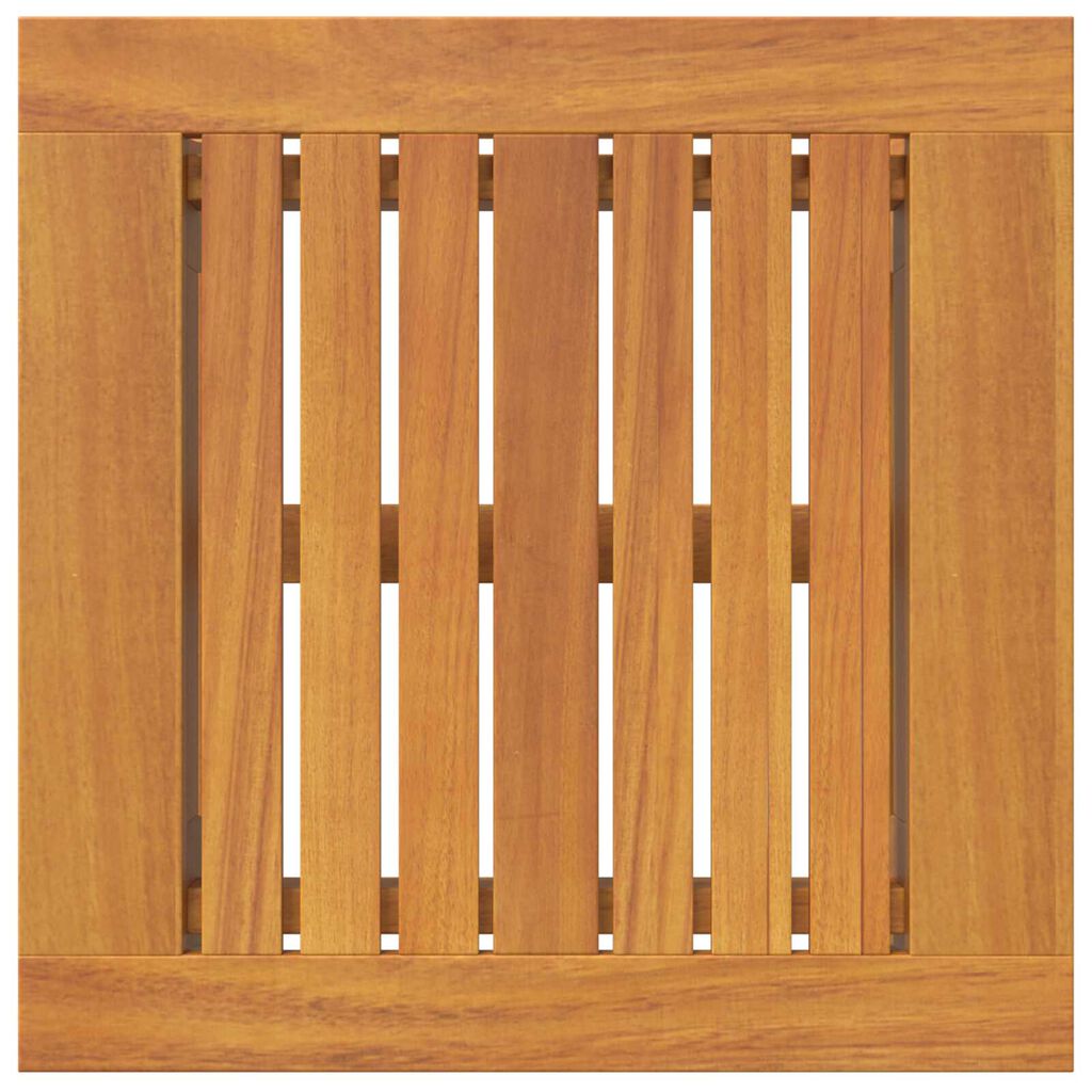 vidaXL Side Table 45x45x40 cm Solid Wood Acacia