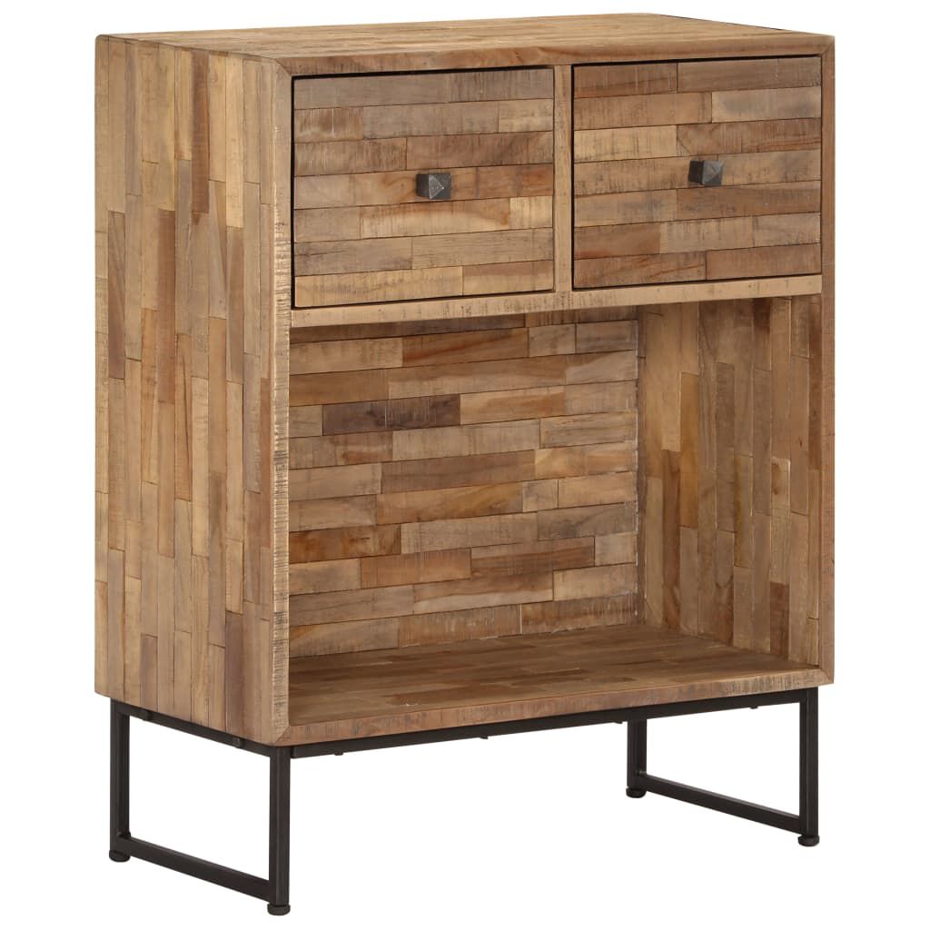 vidaXL Sideboard Reclaimed Teak Wood 60x30x75 cm