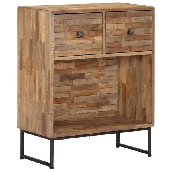 vidaXL Sideboard Reclaimed Teak Wood 60x30x75 cm