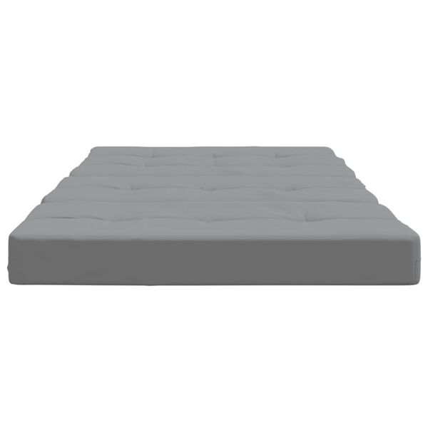 vidaXL Deck Chair Cushions 2 pcs Grey Oxford Fabric