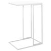 vidaXL Side Table White 40x30x59 cm Engineered Wood