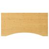 vidaXL Desk Top 110x55x2.5 cm Bamboo
