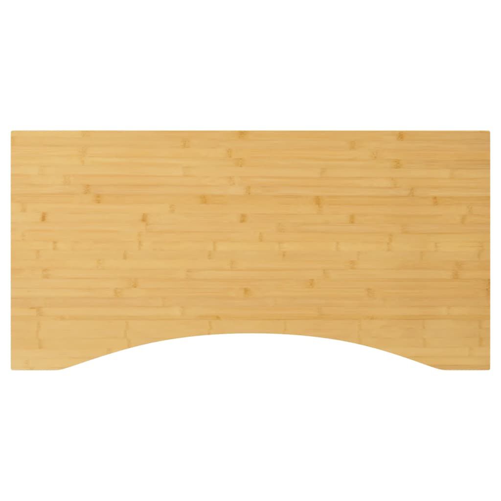 vidaXL Desk Top 110x55x2.5 cm Bamboo