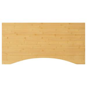 vidaXL Desk Top 110x55x2.5 cm Bamboo