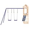 vidaXL Outdoor Playset Solid Wood Pine