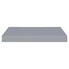vidaXL Floating Wall Shelves 4 pcs Grey 40x23x3.8 cm MDF