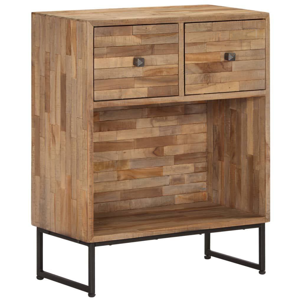 vidaXL Sideboard Reclaimed Teak Wood 60x30x75 cm