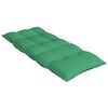 vidaXL Highback Chair Cushions 6 pcs Green Oxford Fabric