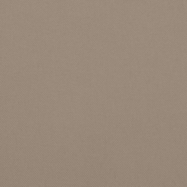 vidaXL Pallet Cushion Taupe 80x80x12 cm Fabric