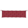 vidaXL Garden Bench Cushion Wine Red 180x50x7 cm Oxford Fabric
