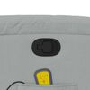 vidaXL Stand up Massage Recliner Chair Light Grey Fabric