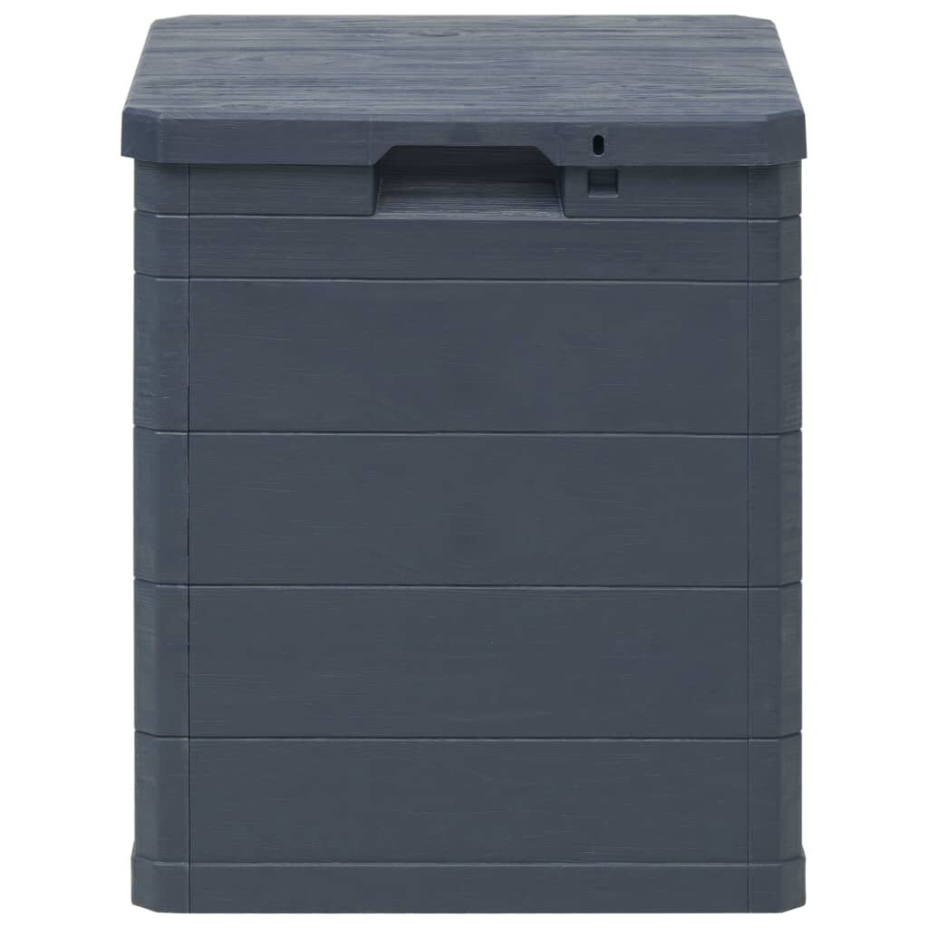 vidaXL Garden Storage Box 90 L Anthracite