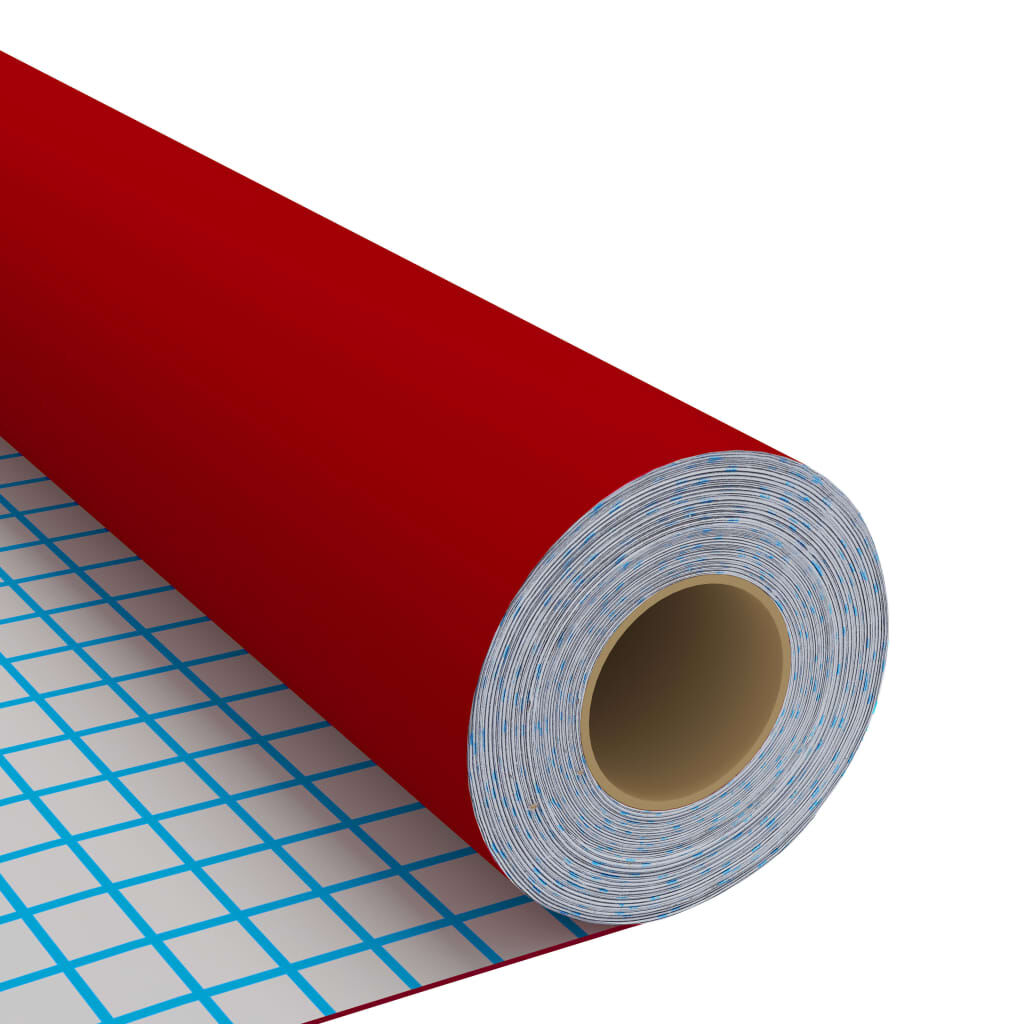 vidaXL Self-adhesive Furniture Films 2 pcs Red 500x90 cm PVC