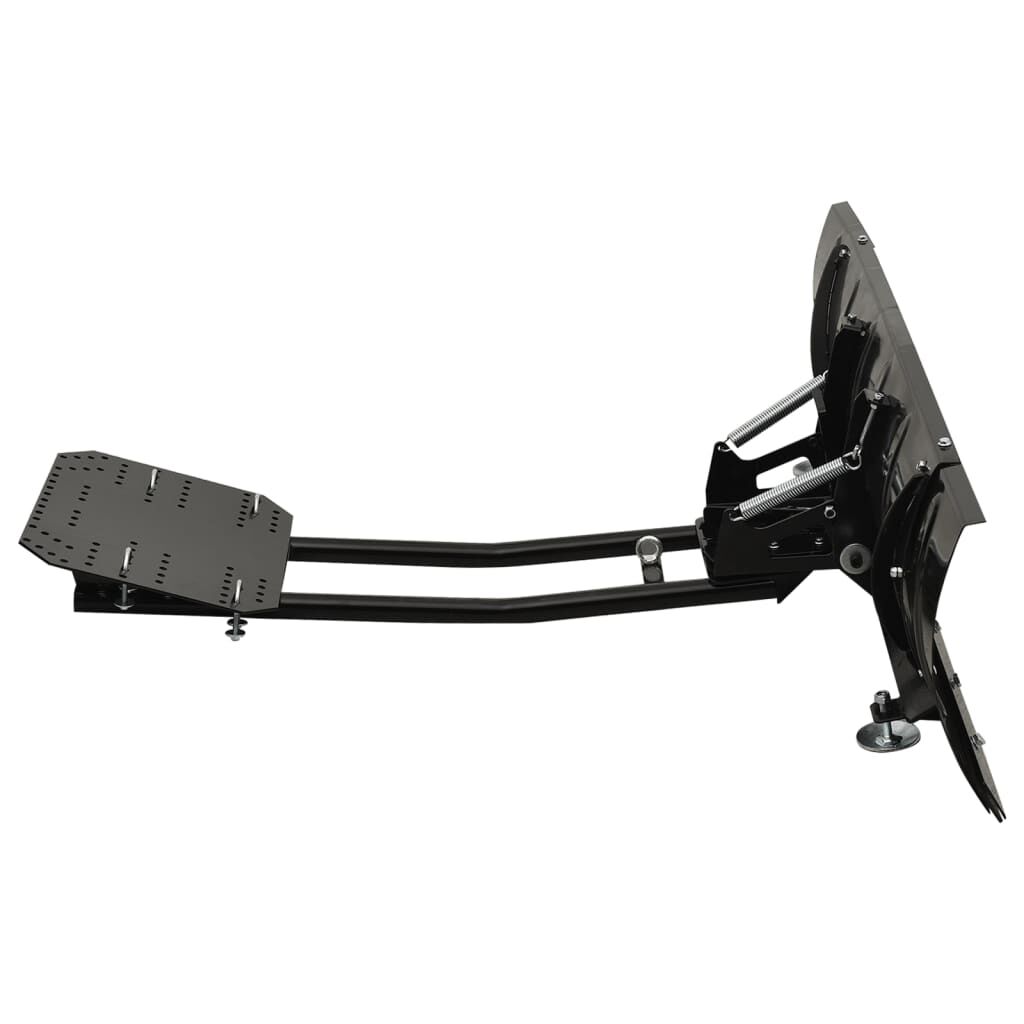 vidaXL Snow Plough for ATV 150x38 cm Black