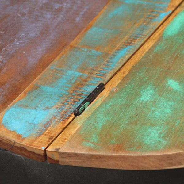 vidaXL Coffee Table 53x43 cm Solid Reclaimed Wood