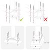 vidaXL Patio Retractable Side Awning 140 x 300 cm Grey