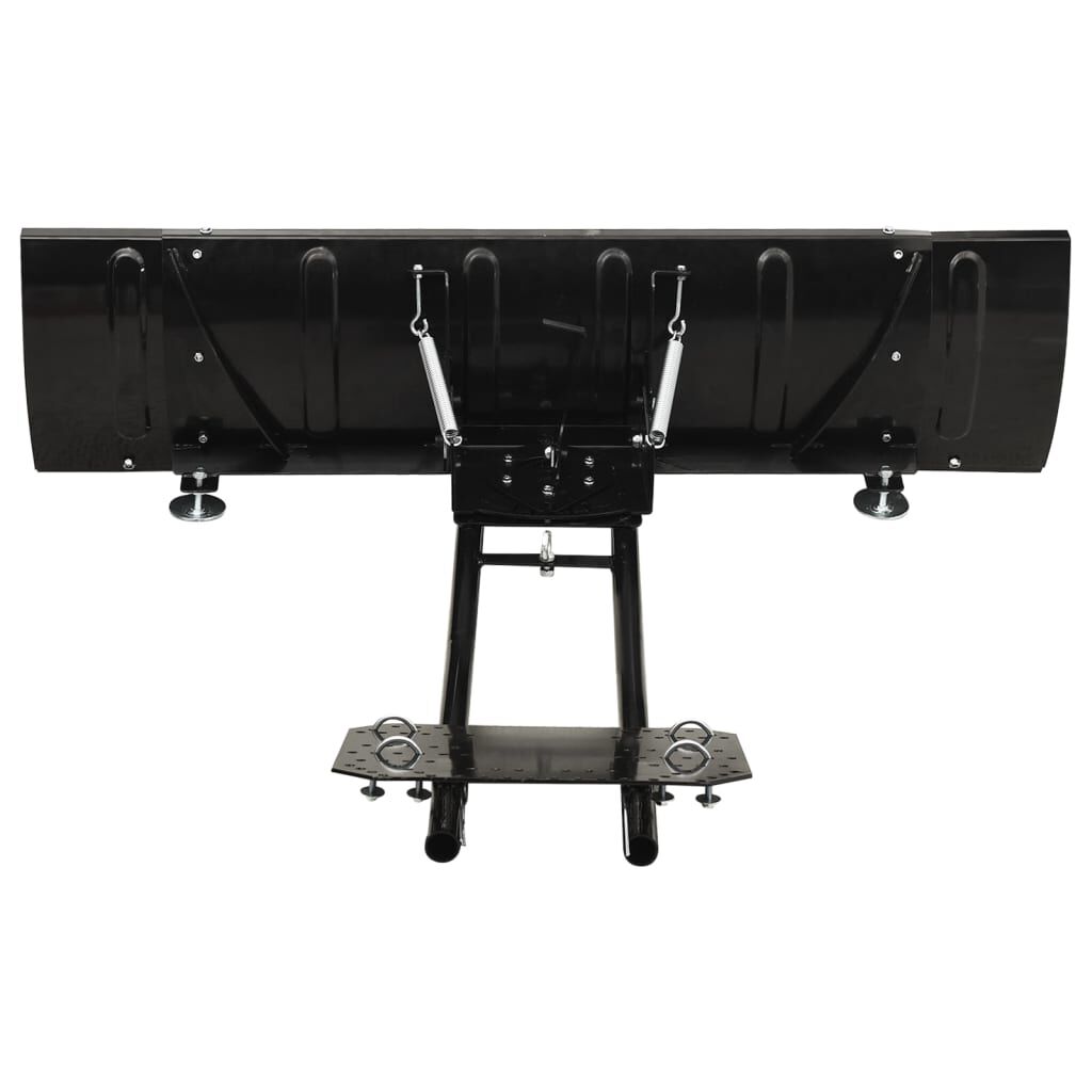 vidaXL Snow Plough for ATV 150x38 cm Black
