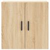 vidaXL Wall Cabinet Sonoma Oak 60x31x60 cm Engineered Wood