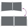 vidaXL Retractable Side Awning Anthracite 140x1000 cm