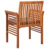 vidaXL Garden Dining Chairs with Cushions 4 pcs Solid Wood Acacia