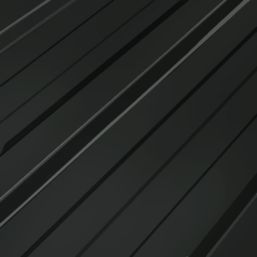 vidaXL Roof Panels 12 pcs Galvanised Steel Anthracite